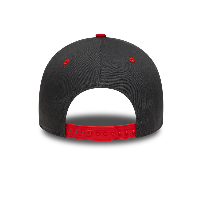 Šiltovka Kansas City Chiefs, tímový odznak, New Era, 9TWENTY, jednobarevná, šedá