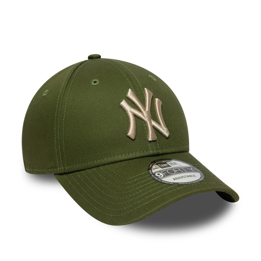 šiltovka New York Yankees, jednofarebná, New Era, 9FORTY, zelená