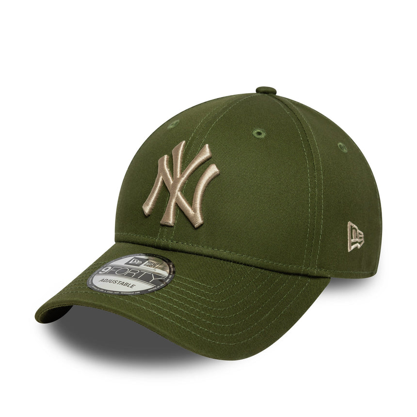 šiltovka New York Yankees, jednofarebná, New Era, 9FORTY, zelená