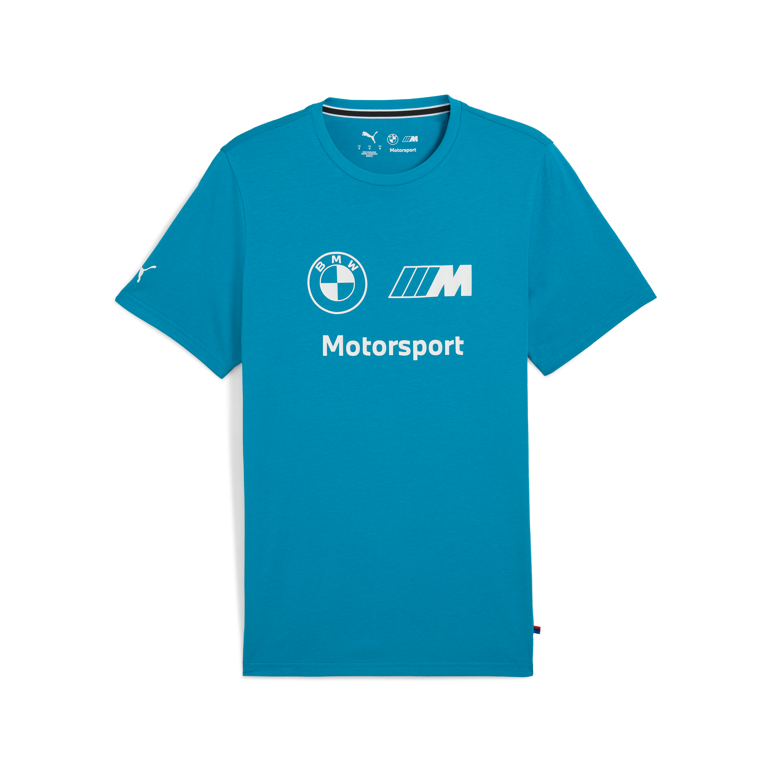 Tričko s logom BMW, Puma, Essential, MMS, modré 🔥