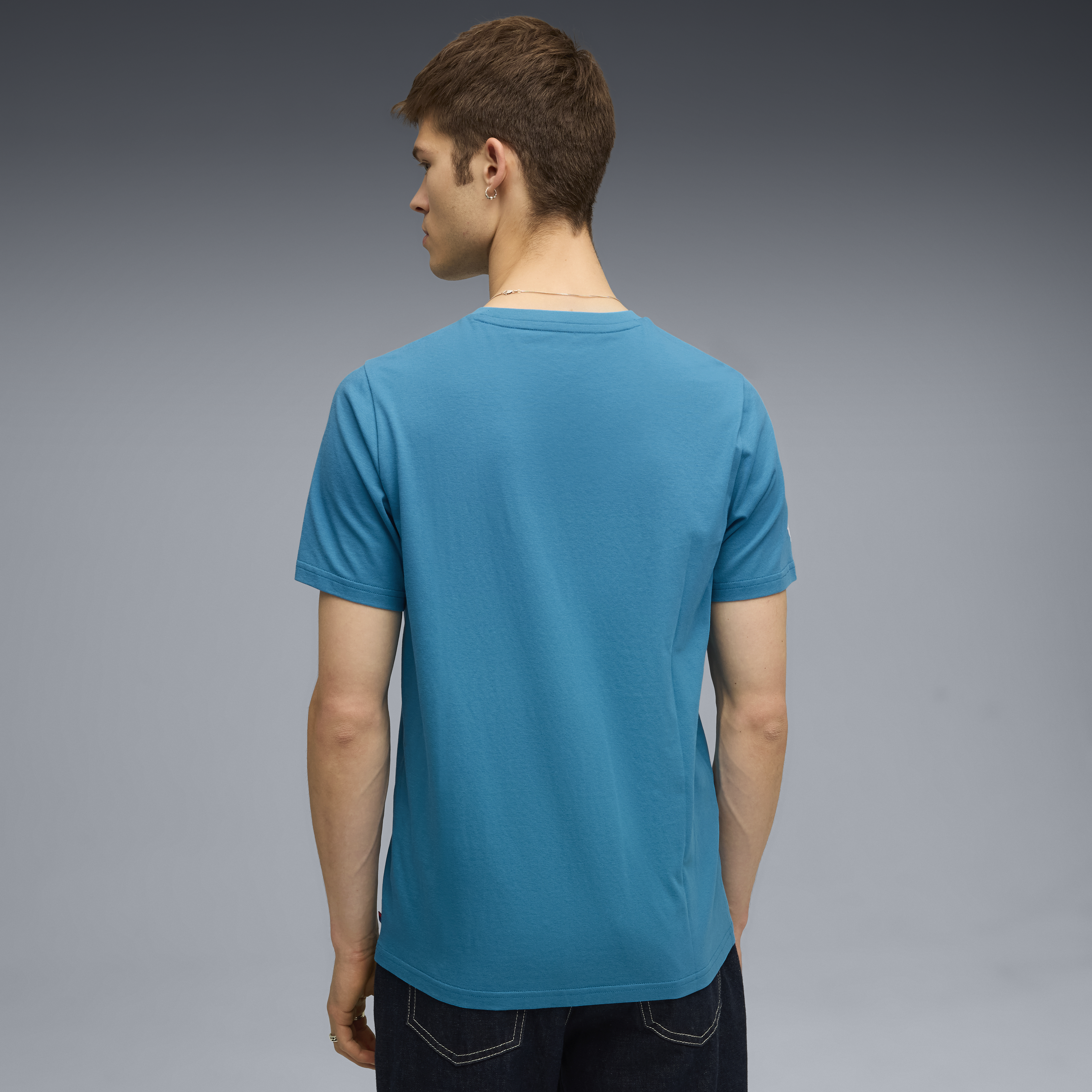 Tričko s logom BMW, Puma, Essential, MMS, modré 🔥