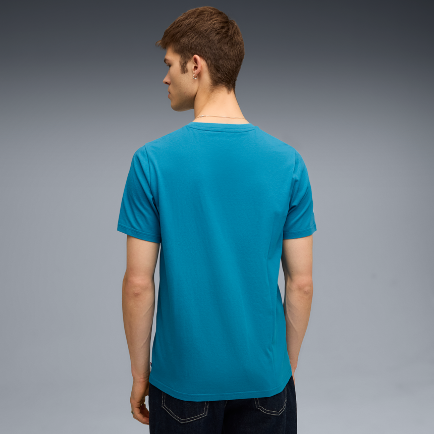 Tričko s logom BMW, Puma, Essential, MMS, modré 🔥