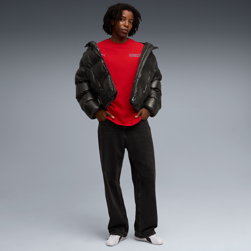 Ferrari tričko, Puma, životný štýl, červené 🔥