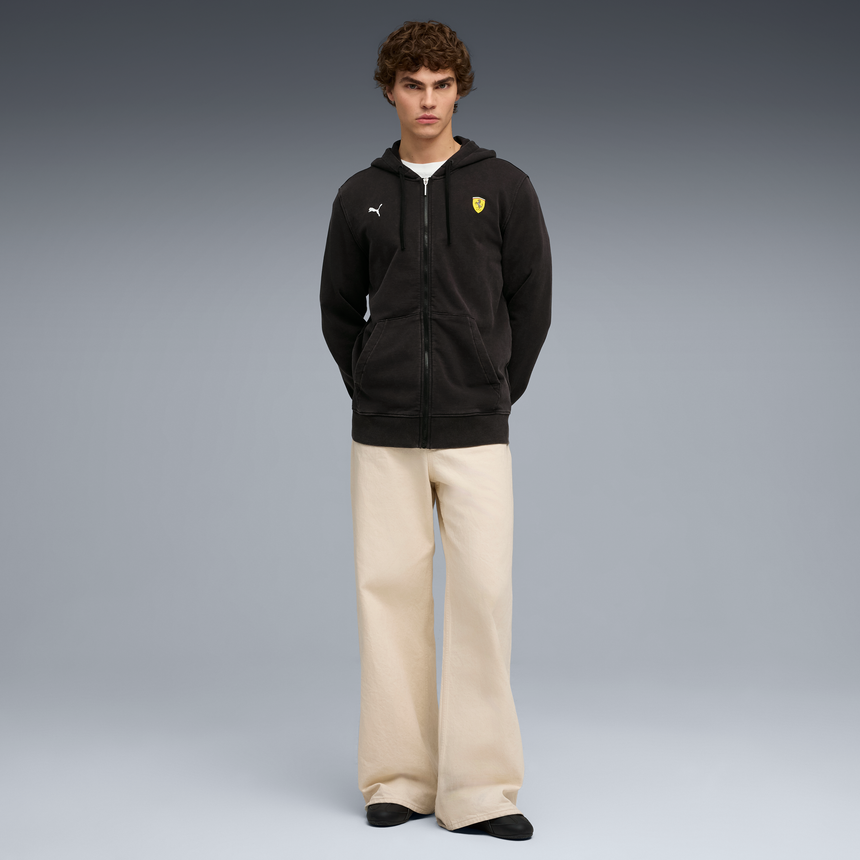 Čierna zipsová mikina Ferrari, Puma 🔥