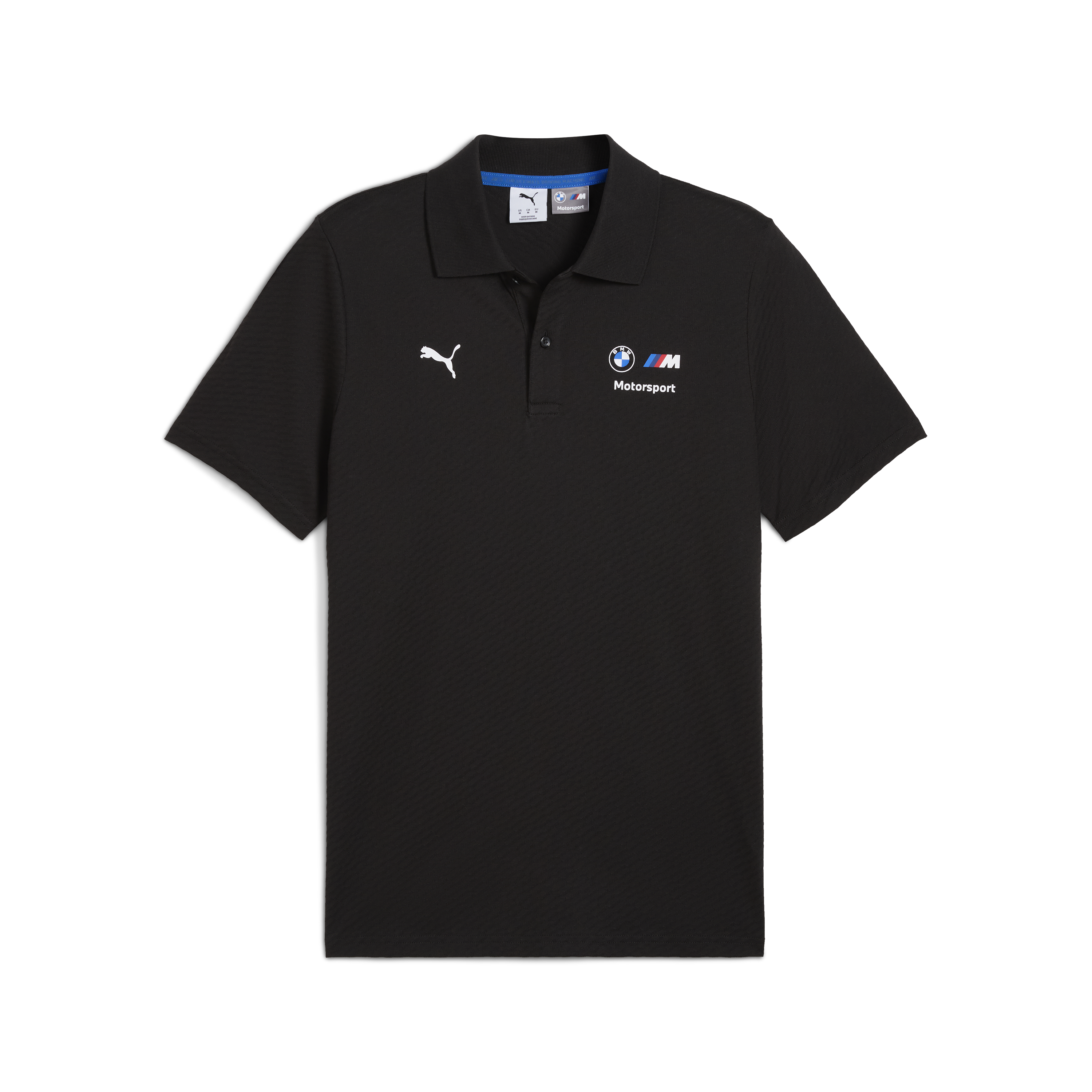 BMW jaquardové polo, Puma, MMS, čierne 🔥