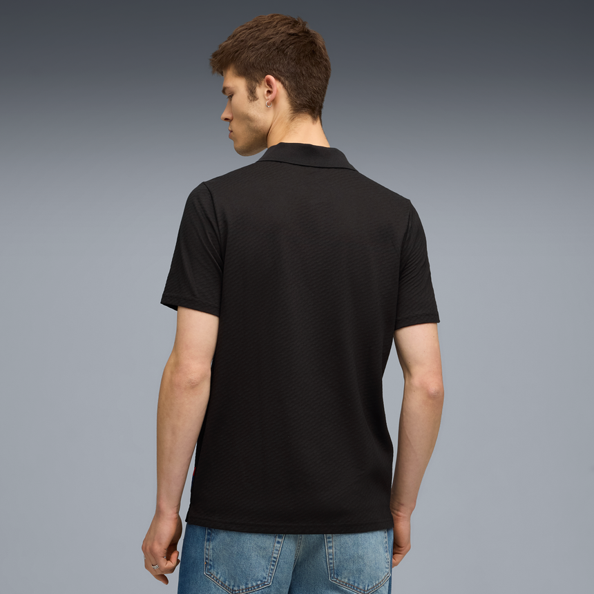 BMW jaquardové polo, Puma, MMS, čierne 🔥