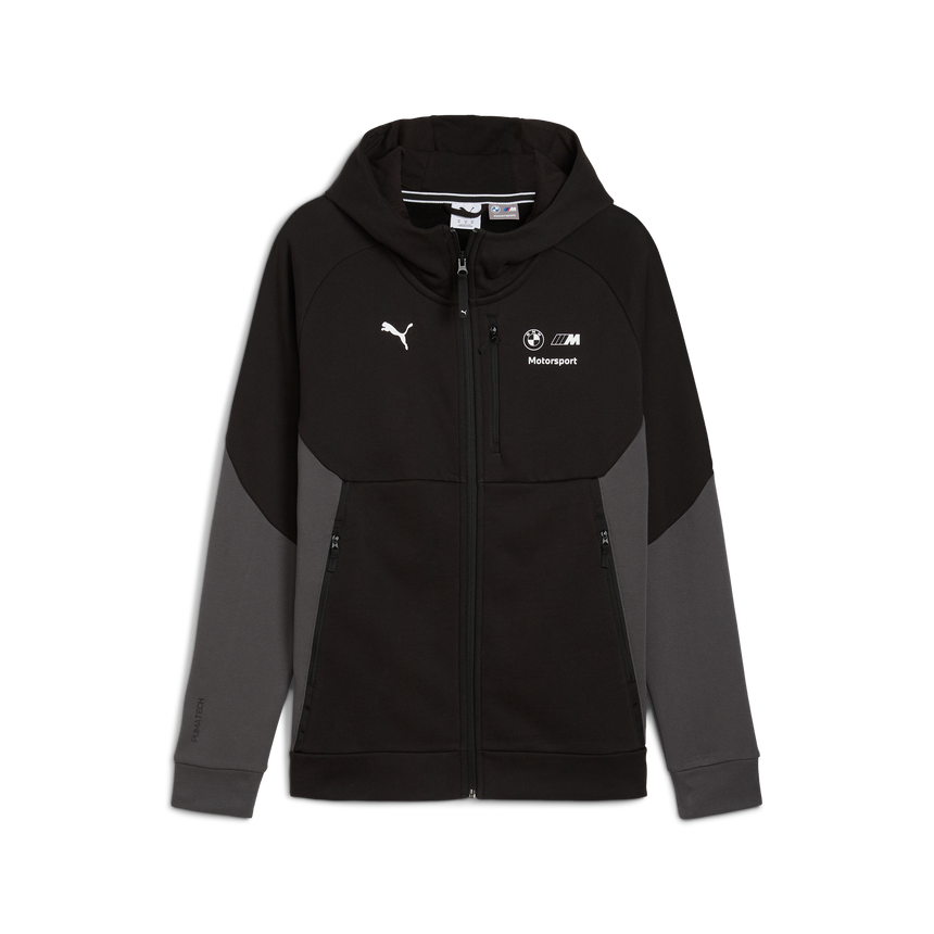 BMW mikina s kapucňou, Puma, MMS, PUMATECH, čierna 🔥