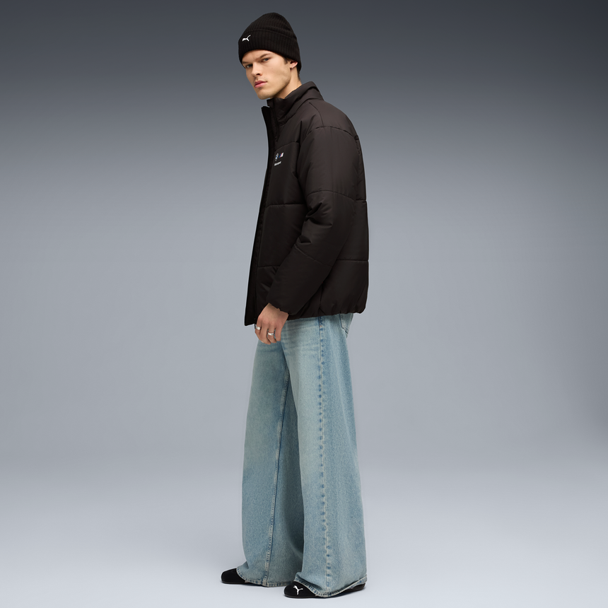 BMW páperová bunda, Puma, MMS, essential+, čierna 🔥