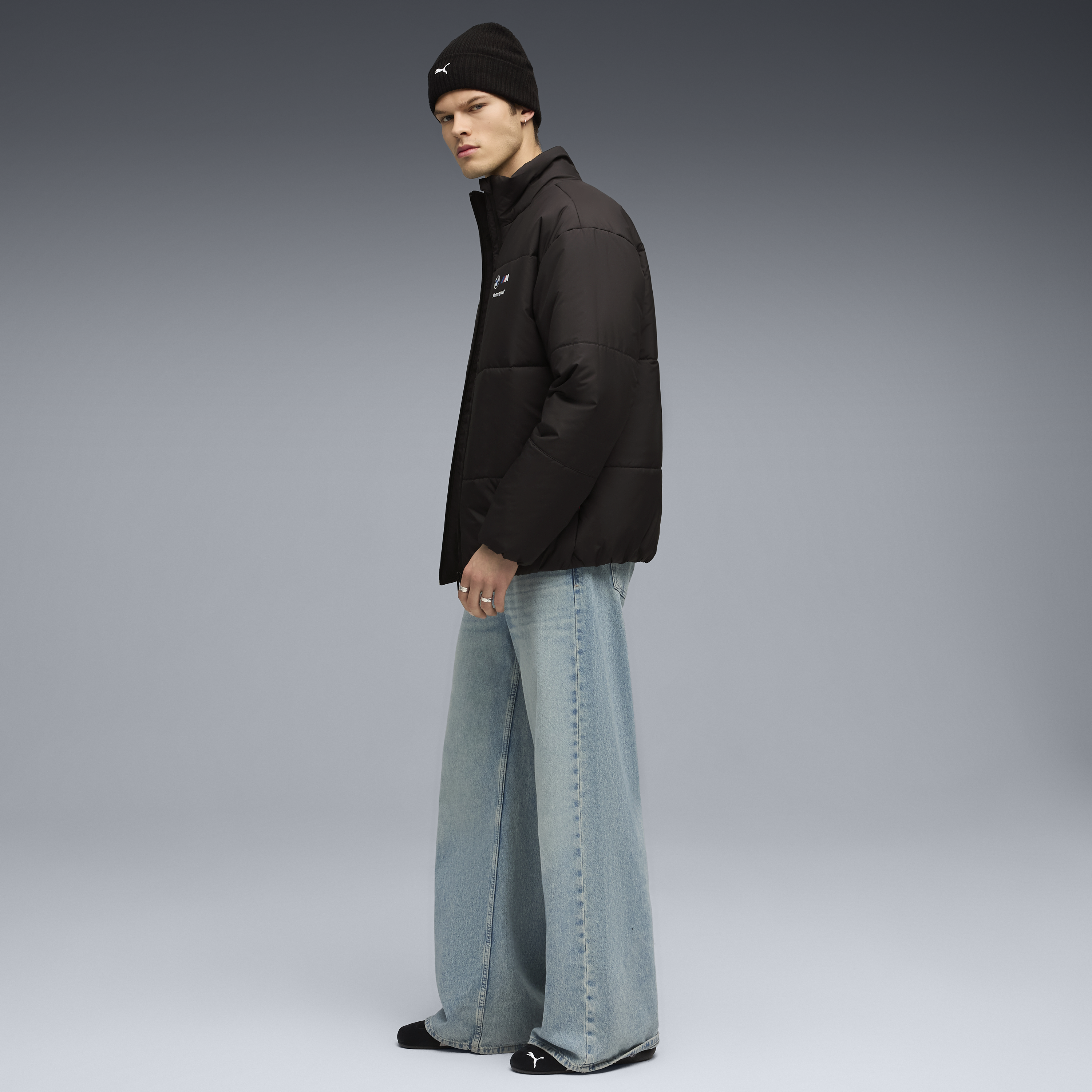 BMW páperová bunda, Puma, MMS, essential+, čierna 🔥