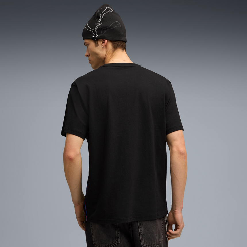 BMW tričko, Puma, MMS, BMW logo II, essential+, čierne 🔥