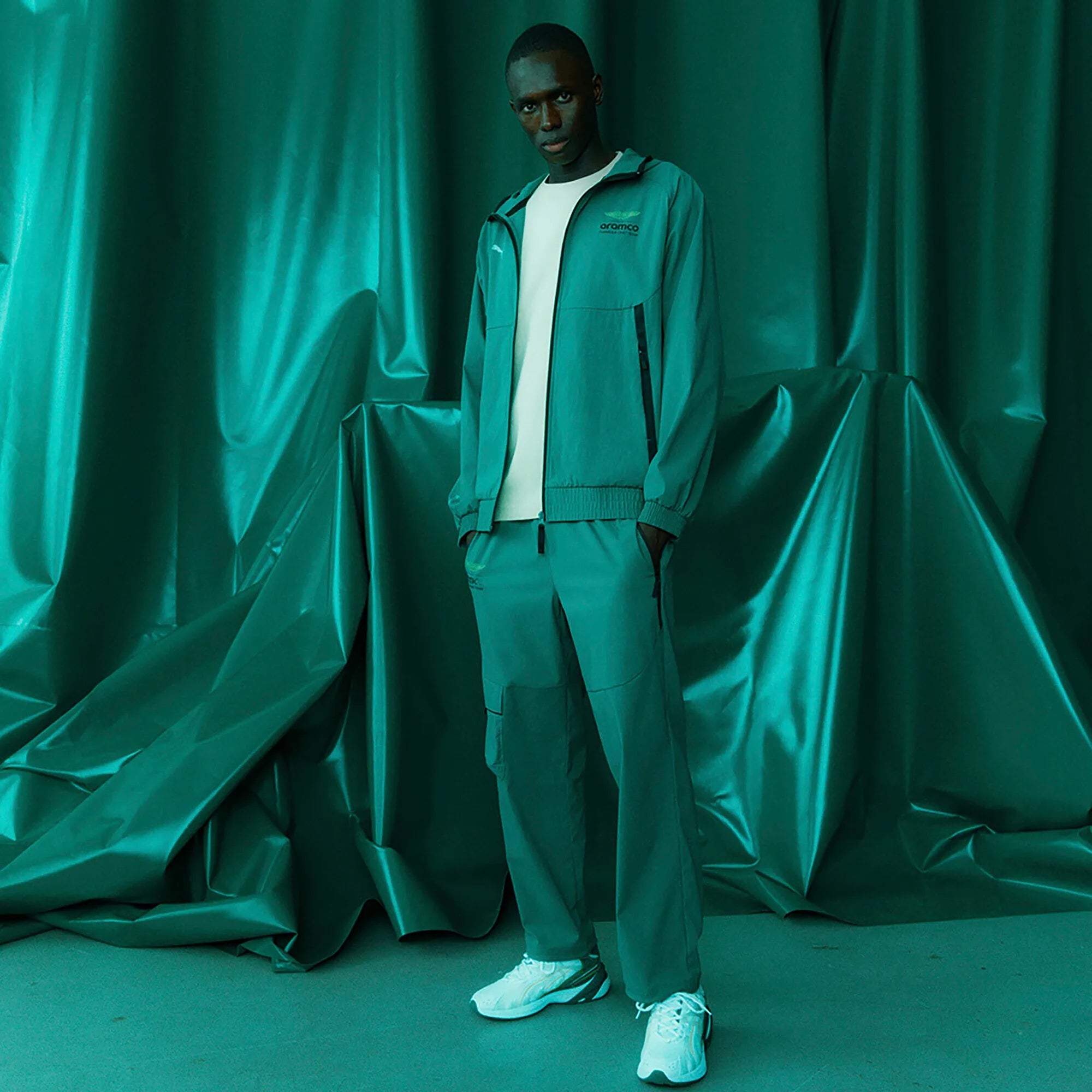 Aston Martin bunda, Puma, Lifestyle, PUMATECH, zelená 🔥