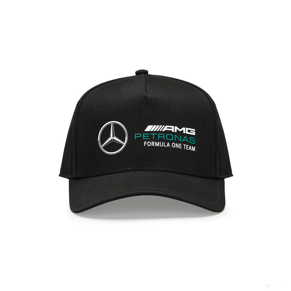 Bejzbalová čiapka Mercedes, detská, pretekárska, čierna, 2022 - FansBRANDS®