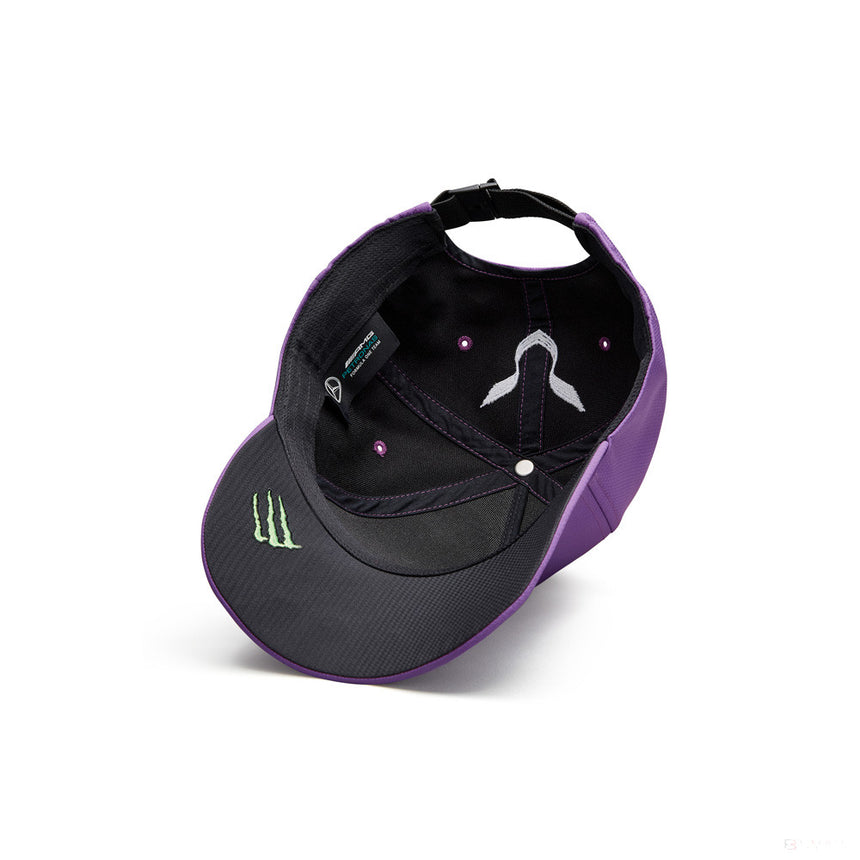 Bejzbalová čiapka Mercedes, Lewis Hamilton, pre dospelých, fialová, 2022 - FansBRANDS®