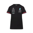 Dámske tričko Mercedes, tímové, čierne, 2022 - FansBRANDS®