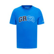 Mercedes t-shirt, George Russell logo, blue - FansBRANDS®