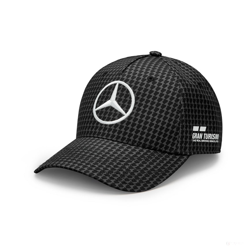 Mercedes baseball cap, Lewis Hamilton, black, 2023 - FansBRANDS®