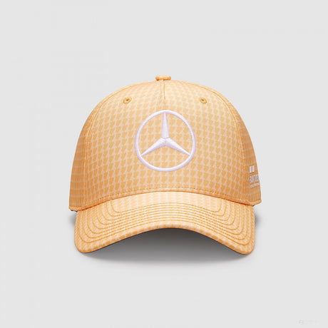 Mercedes baseball cap, Lewis Hamilton, peach, 2023 - FansBRANDS®