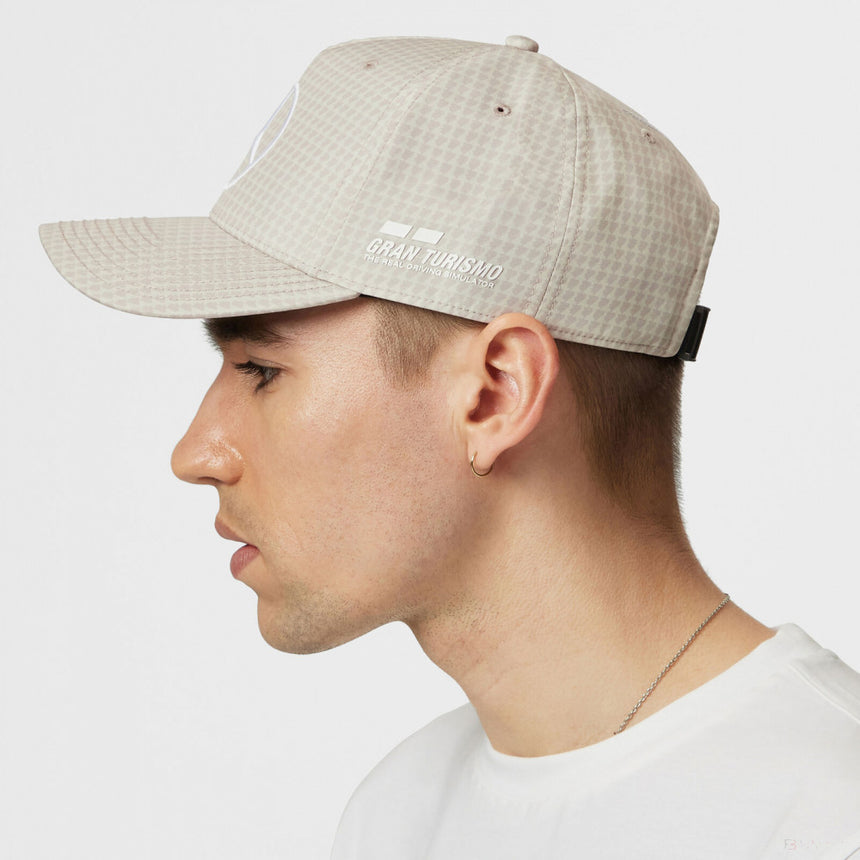 Mercedes baseball cap, Lewis Hamilton, natural, 2023 - FansBRANDS®