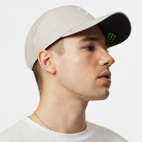 Mercedes baseball cap, Lewis Hamilton, natural, 2023 - FansBRANDS®