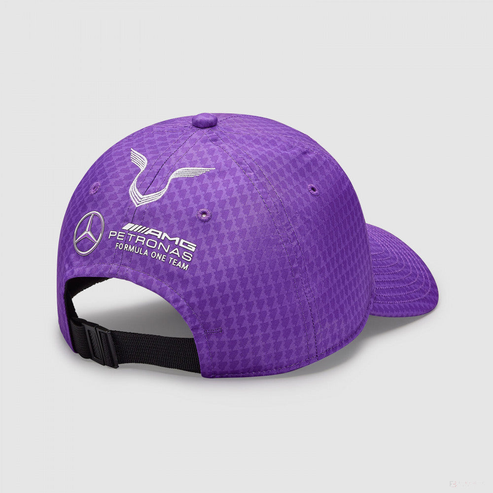Mercedes baseball cap, Lewis Hamilton, kids, purple, 2023 - FansBRANDS®
