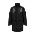 Mercedes rain jacket, team, black, 2023 - FansBRANDS®