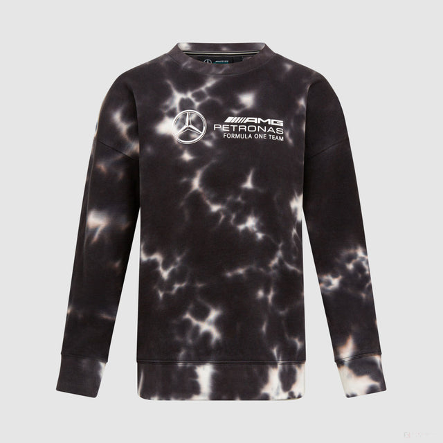 Mercedes sweatshirt, tie dye, women, grey - FansBRANDS®