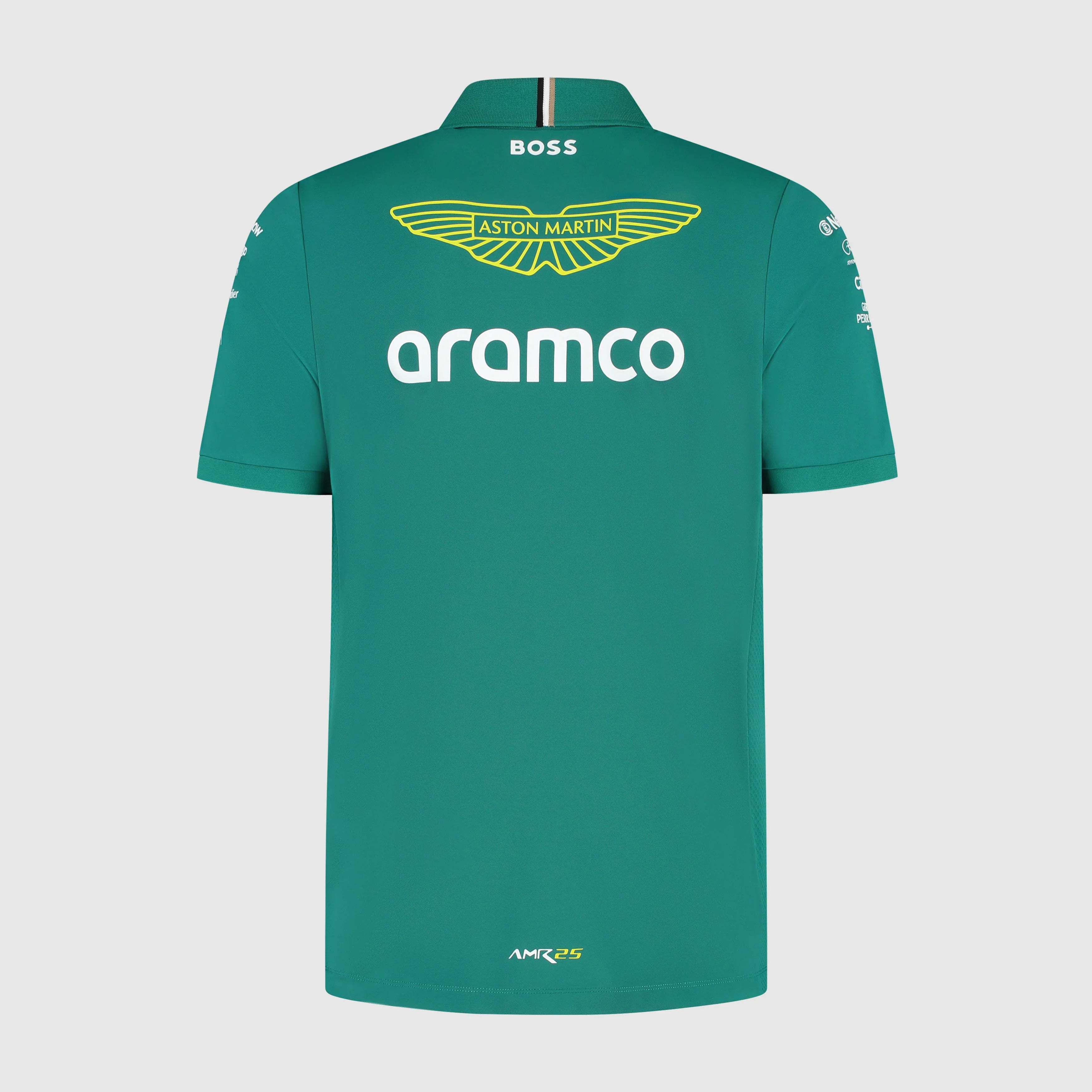 Aston Martin AMF1, Team, Poloshirt, Grün 🔥