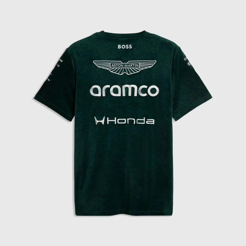 Aston Martin tímové tričko 2026 - zadná strana