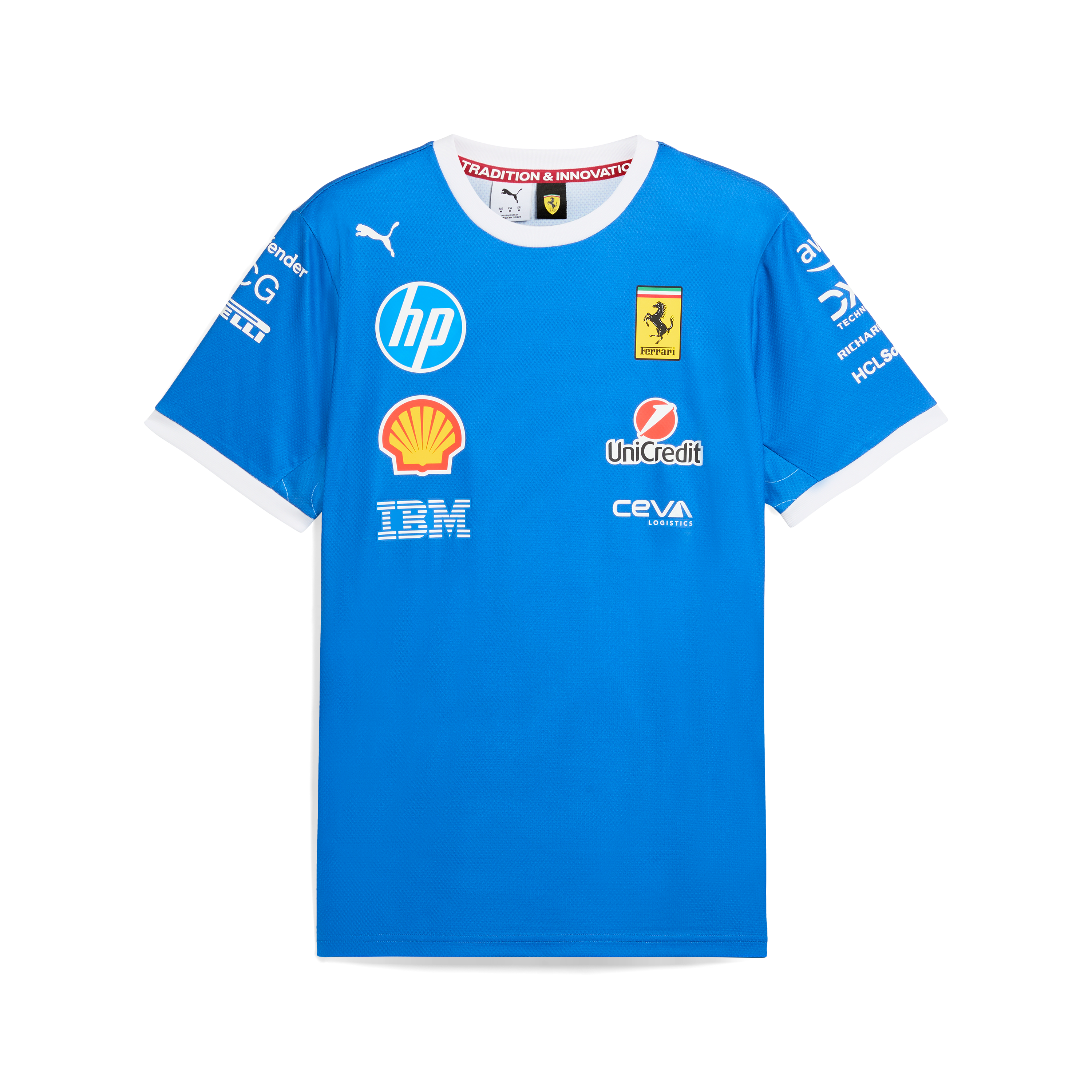 Ferrari tričko, tím, Puma Monza špeciálna edícia, modré 🔥