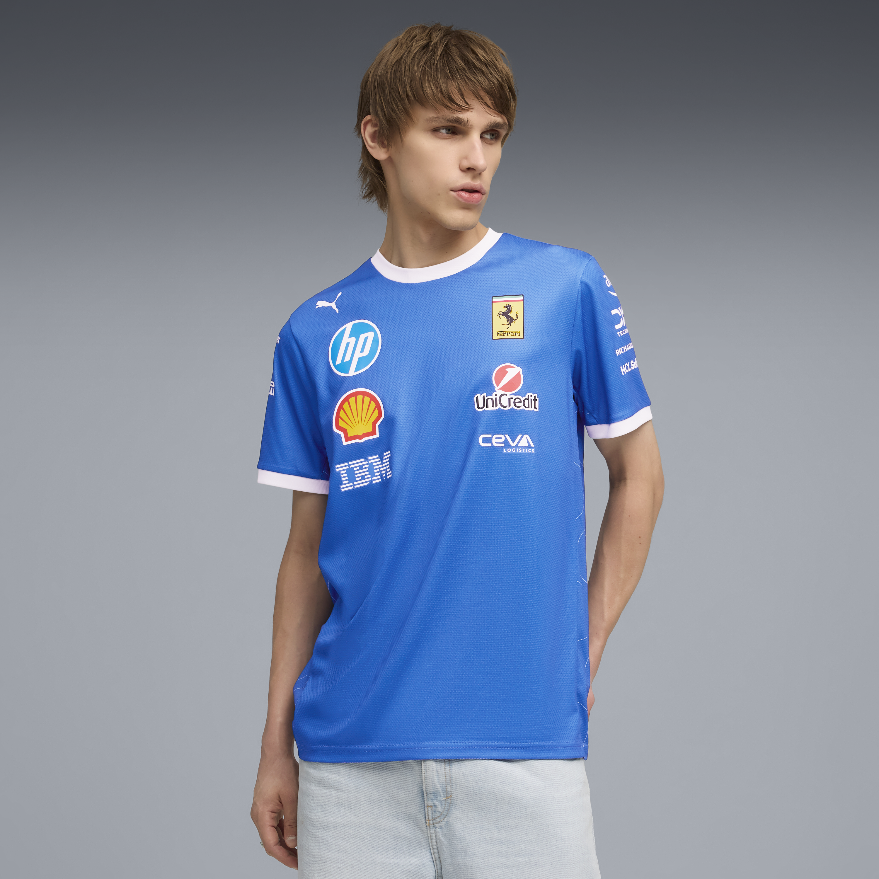 Ferrari tričko, tím, Puma Monza špeciálna edícia, modré 🔥