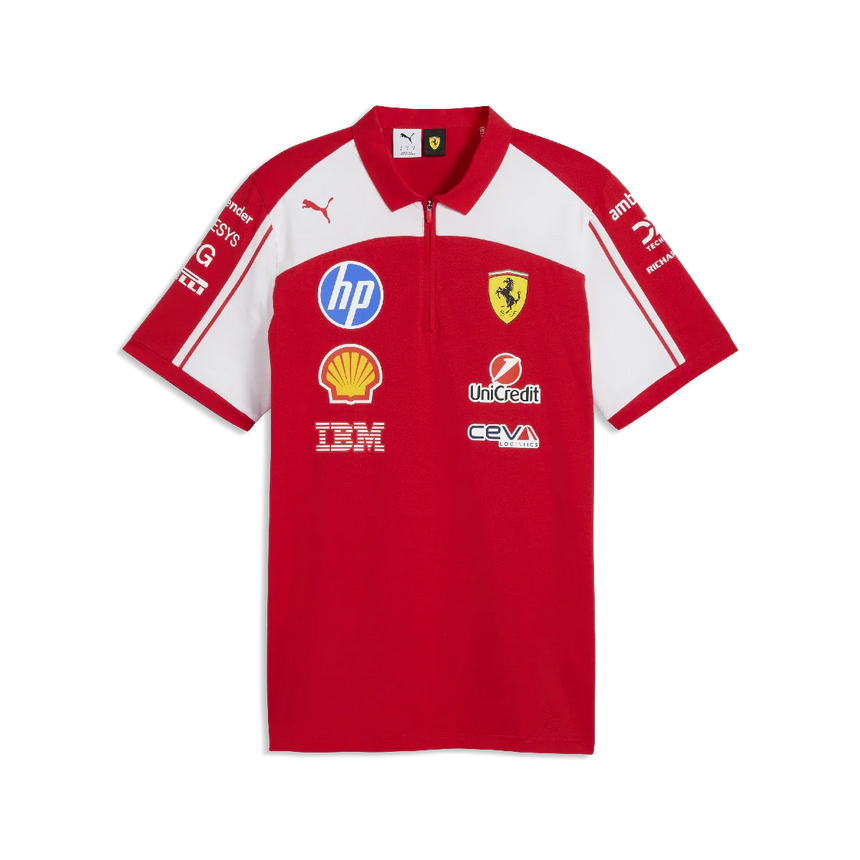 Ferrari polokošeľa, tím, Puma, červená