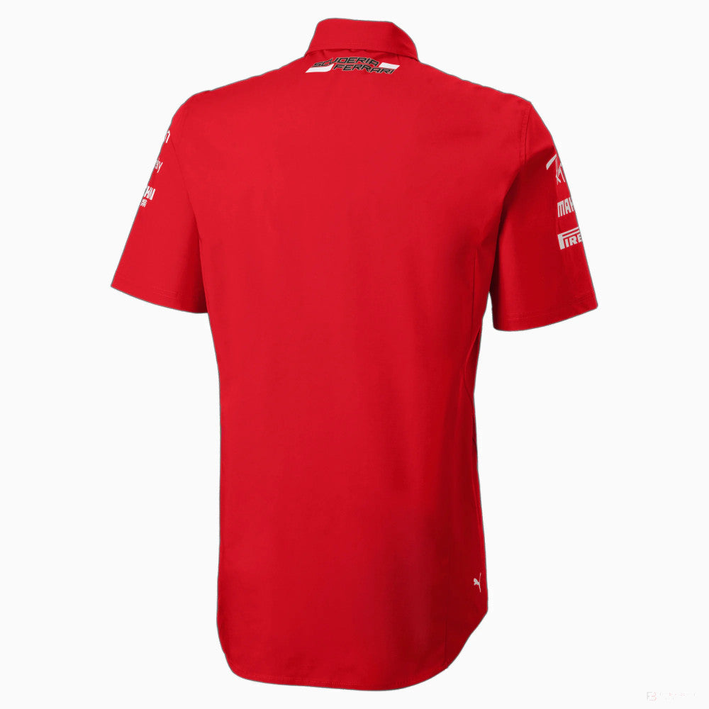 Košeľa Ferrari, tím Puma, červená, 20./21 - FansBRANDS®
