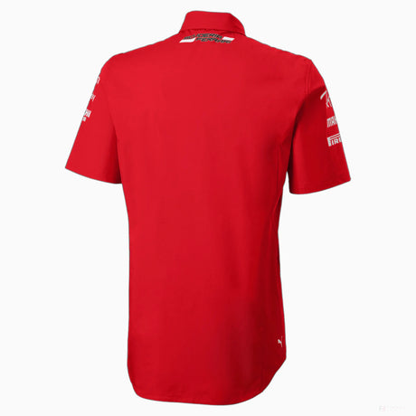 Košeľa Ferrari, tím Puma, červená, 20./21 - FansBRANDS®