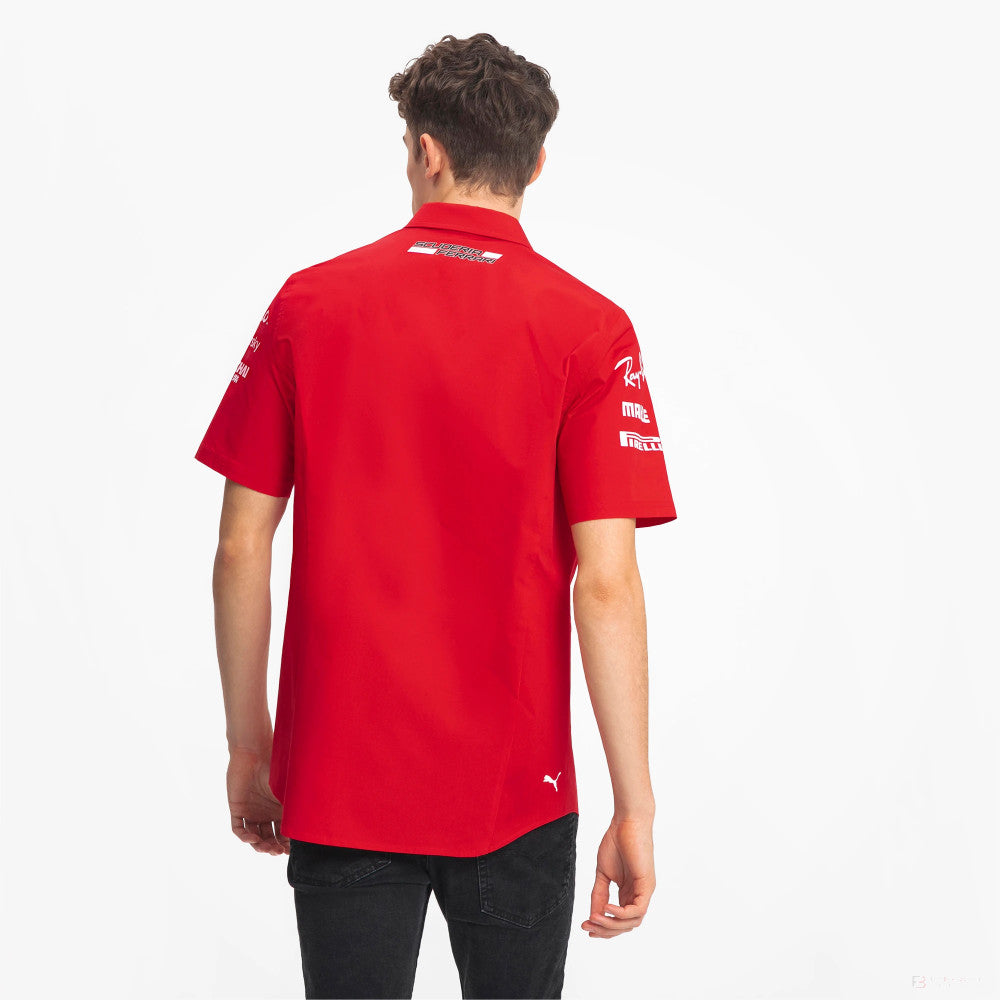 Košeľa Ferrari, tím Puma, červená, 20./21 - FansBRANDS®