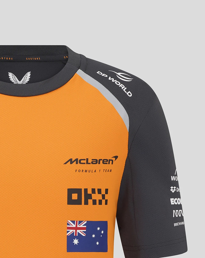 McLaren F1 Team Setup T-Shirt, Oscar Piastri, Kinder 🔥