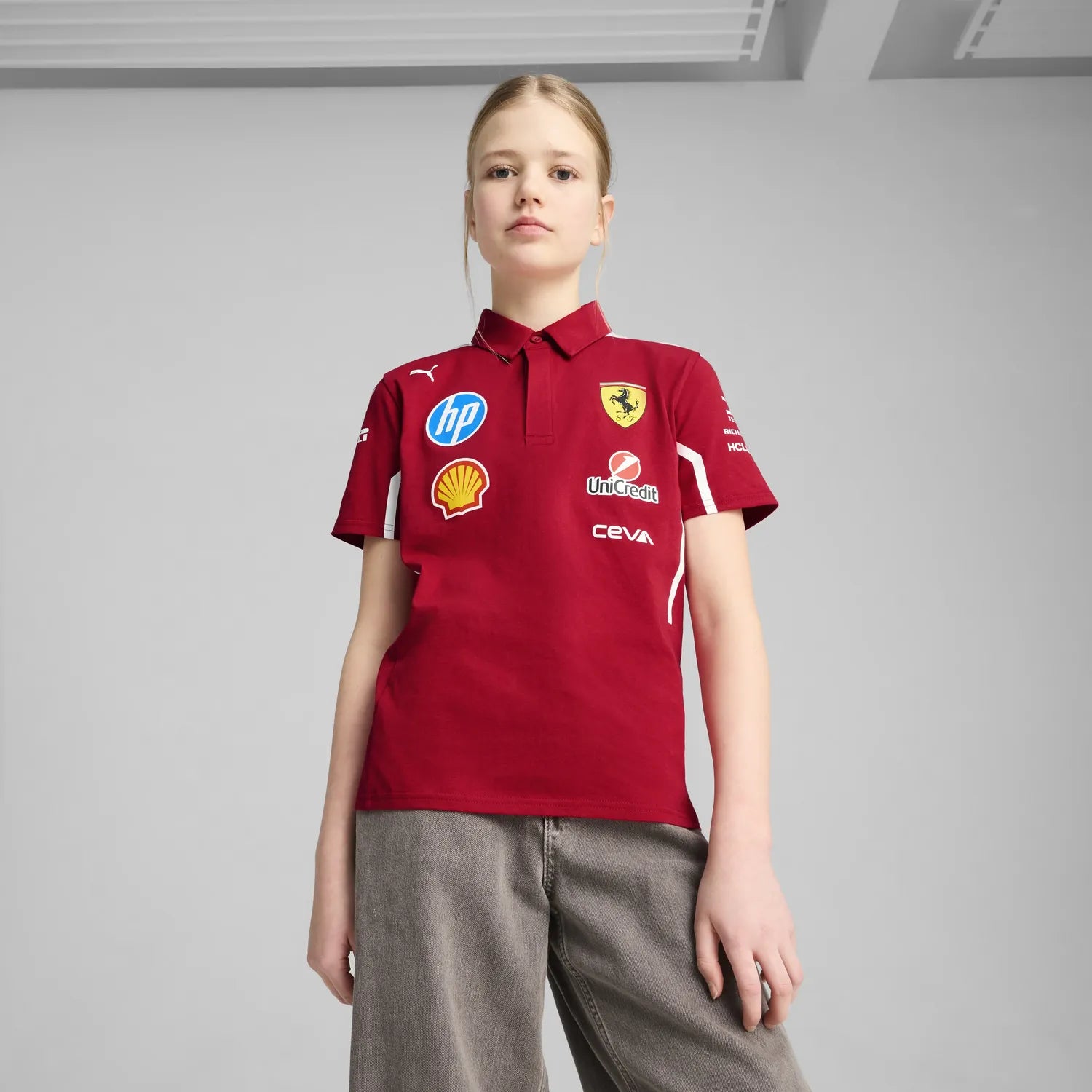 Scuderia Ferrari Team Kinder-Poloshirt 🔥