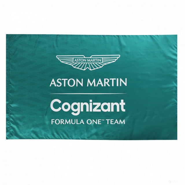 Vlajka tímu Aston Martin na tribúne, zelená, 2022 - FansBRANDS®