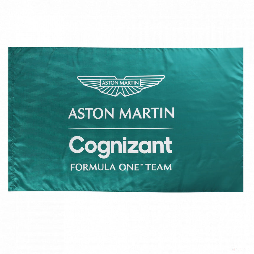 Vlajka tímu Aston Martin na tribúne, zelená, 2022 - FansBRANDS®