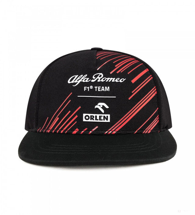 Čiapka Alfa Romeo Flatbrim, Team Adult, čierna, 2022 - FansBRANDS®