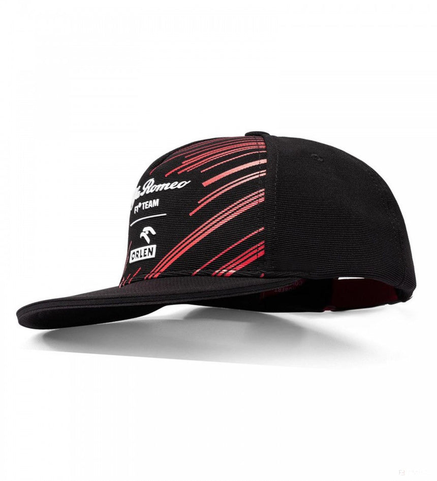 Čiapka Alfa Romeo Flatbrim, Team Adult, čierna, 2022 - FansBRANDS®