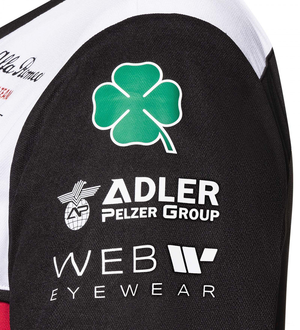 Dámske tímové tričko Alfa Romeo, čierne, 2022 - FansBRANDS®