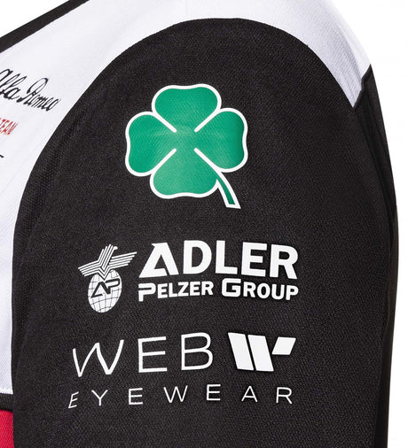 Dámske tímové tričko Alfa Romeo, čierne, 2022 - FansBRANDS®