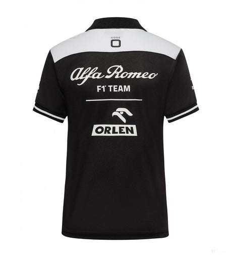 Alfa Romeo Womens Team Polo, čierna, 2022 - FansBRANDS®