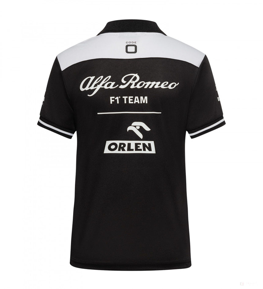 Alfa Romeo Womens Team Polo, čierna, 2022 - FansBRANDS®