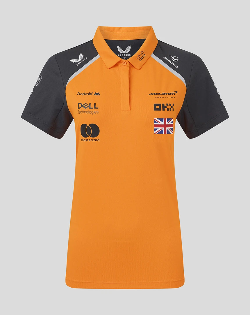 McLaren F1 Team Poloshirt, Lando Norris, Damen 🔥