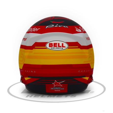Carlos Sainz Mini Helmet v mierke 1:2, 2022 - FansBRANDS®