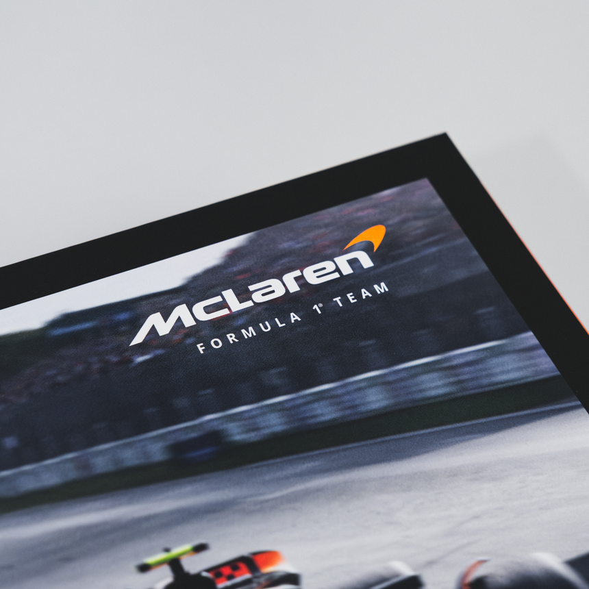 McLaren Formula 1® tím puzzle, Lando Norris, víťazný plagát, 1000 dielikov