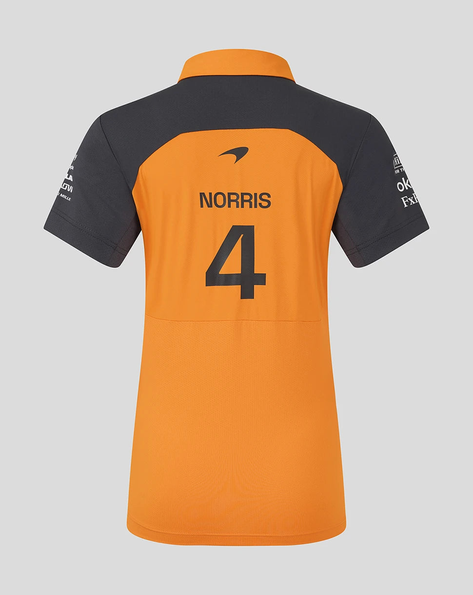 McLaren F1 Team Poloshirt, Lando Norris, Damen 🔥