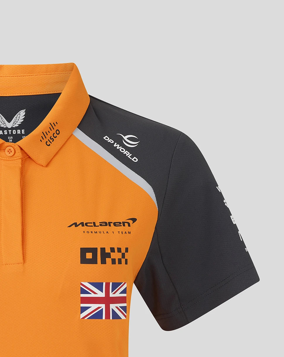 McLaren F1 Team Poloshirt, Lando Norris, Damen 🔥