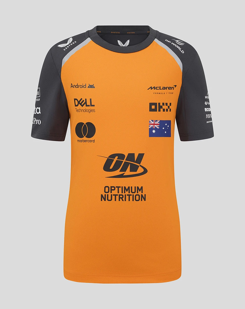 McLaren F1 Team Setup T-Shirt, Oscar Piastri, Kinder 🔥